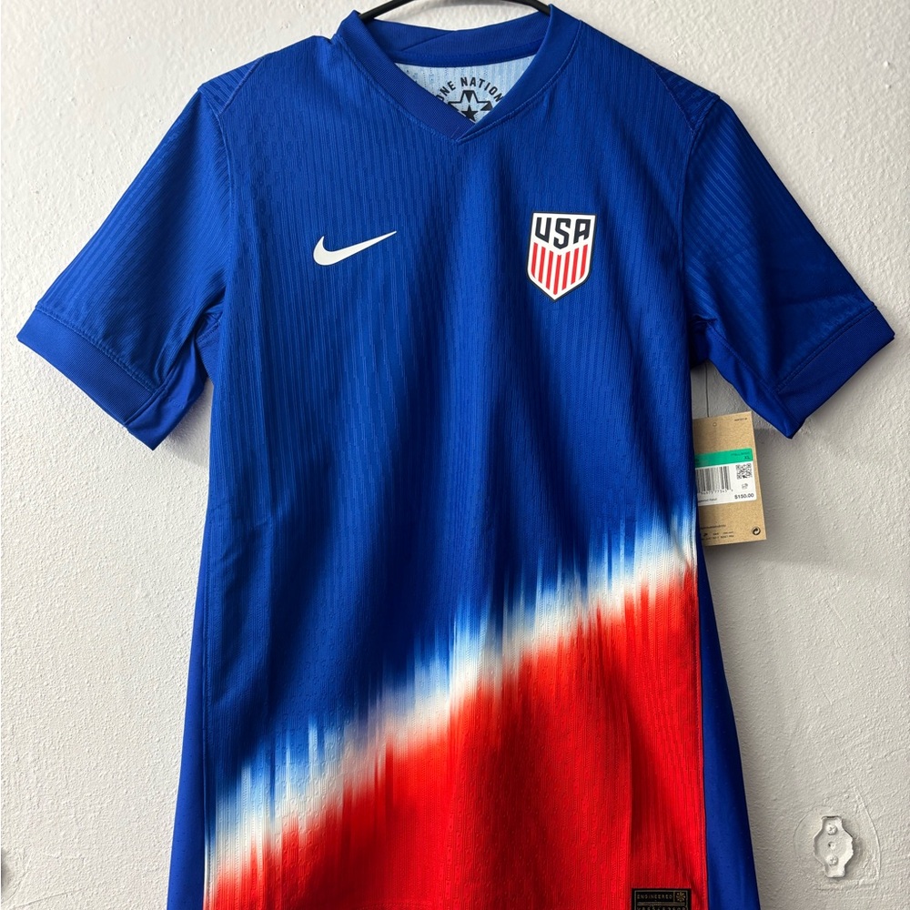 NIKE USMNT TEAM USA 2024 VAPOR MATCH JERSEY YOUTH SIZE XL/W MEDIUM